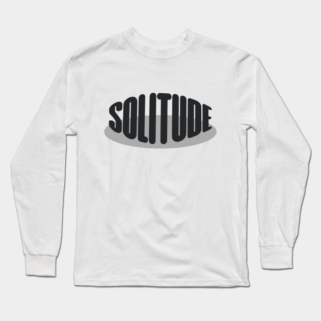 Solitude Long Sleeve T-Shirt by moonrsli